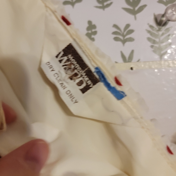 Vintage | Red Polka Dot Ruffle Maxi Dress - Picture 6 of 11